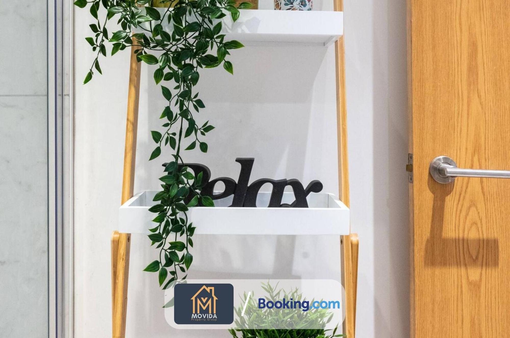 Stylish Two Bed Town Centre Apartment By Movida Property Group Short Lets & Serviced Accommodation With Parking Harrogate Dış mekan fotoğraf